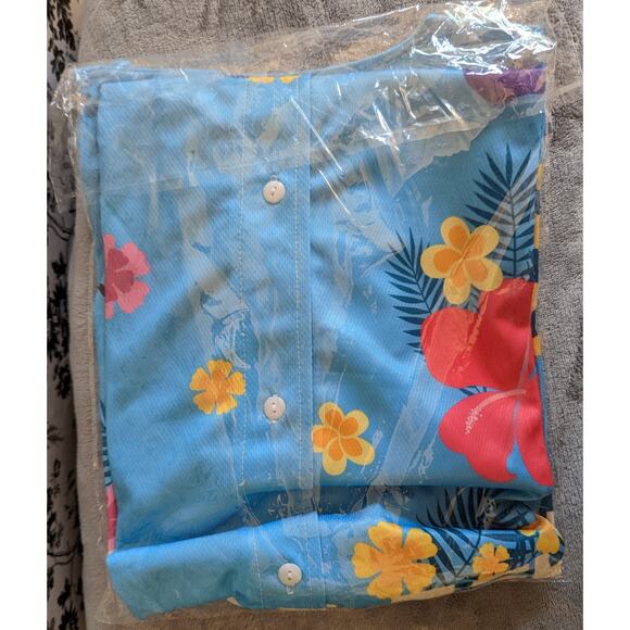 NWT Sugar Land Space Cowboys MILB Promo '22 Hawaiian Jersey Button Down Shirt XL - Picture 7 of 8